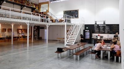 The A4 space in Alserkal Avenue, Al Quoz. Antonie Robertson / The National)