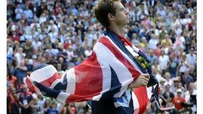 Andy Murray's golden moment finally came at Wimbledon, but in the Olympics and not the grand slam event.