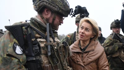Brussels sources say Ursula von der Leyen will become the next Nato Secretary General, after Jens Stoltenberg's term was extended by year. Getty