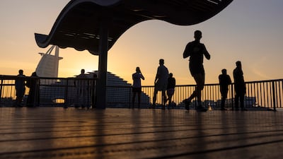 Dubai authorities have launched a hotline to support the community's mental wellbeing. Antonie Robertson / The National