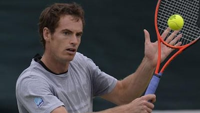 Andy Murray took to the practice courts on Tuesday to prepare for his quarter-final match against Spain's Fernando Verdasco.