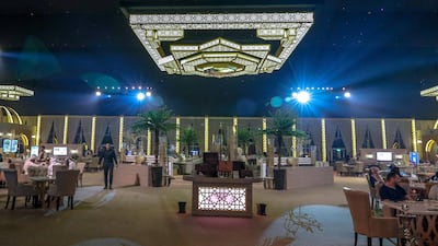 Several thousand people have come to the tent for suhoor so far this Ramadan. Victor Besa / The National