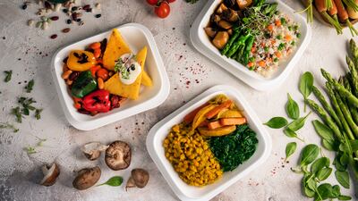 As Veganuary 2023 celebrates record sign-up rates, Emirates Airlines has seen a spike in demand for vegan meals on flights. Photo: Emirates