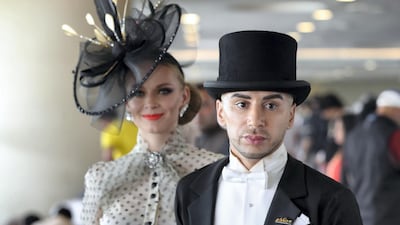 Well-dressed visitors are flocking to Meydan Racecourse. Chris Whiteoak / The National