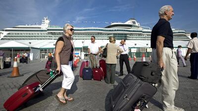 Dubai is expecting a large number of cruise ships this winter season. Jeff Topping / The National