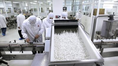 Hikma has 27 manufacturing facilities in 11 countries, and its products are sold in over 50 countries worldwide. Ali Jarekji / Reuters