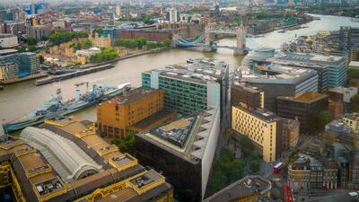 The Hilton London Tower Bridge hotel in London. Courtesy Hilton