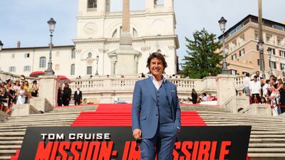 Tom Cruise thanked Italy for their support while shooting the film