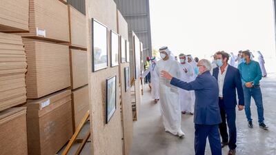 Dr Sultan Al Jaber, Minister of Industry and Advanced Technology, underlined the UAE’s emerging position and attraction as a global industrial hub during a visit to Kizad. Photo: Ministry of Industry and Advanced Technology