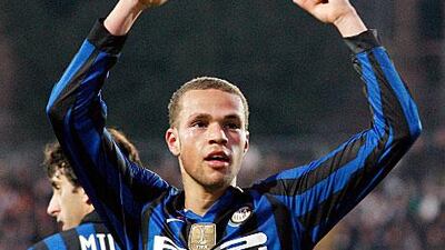 Liverpool are seeking the 19-year-old Netherlands forward on loan from Inter.