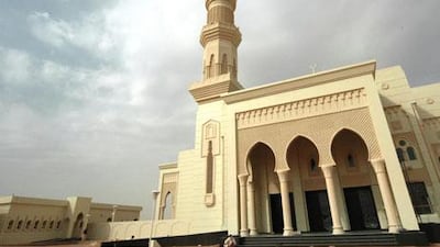 The mosque in the Maleha neighbourhood has the capaicty for 1,500 men and 250 women at prayer times.