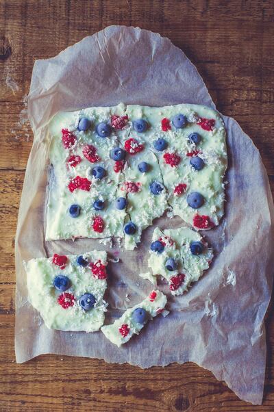 Yogurt bark