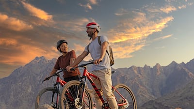 Hatta is popular with mountain bikers