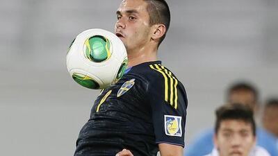Sweden's Valmir Berisha earned the Golden Boot at the Fifa Under 17 World Cup with seven goals. AFP