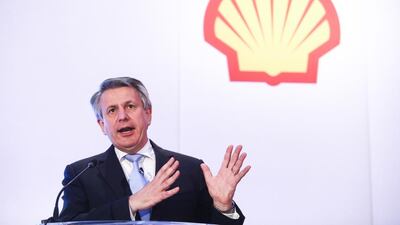 Ben Van Beurden, the chief executive of Royal Dutch Shell, said the oil major was on track to complete its overall US$30 billion divestment programme as planned. Chris Ratcliffe / Bloomberg