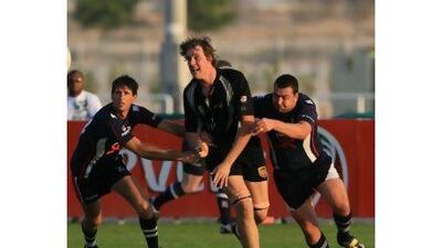 The Hurricanes and Dragons in Premiership action this season. Mike Young / The National