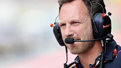 Red Bull Racing team principal Christian Horner looks on from the pit wall during qualifying for the Formula One Grand Prix of Austria at Red Bull Ring on July 8, 2017 in Spielberg, Austria.