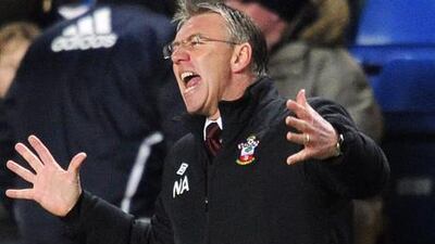 Nigel Adkins shortly before his sacking by Southampton. He has now been appointed Reading manager.