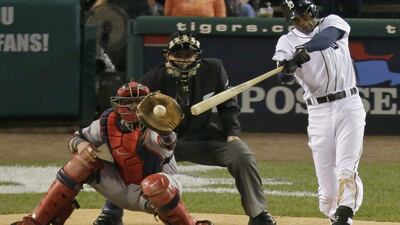 Detroit outfielder Austin Jackson reached base four times on Wednesday after being dropped in the batting order. Charlie Riedel / AP