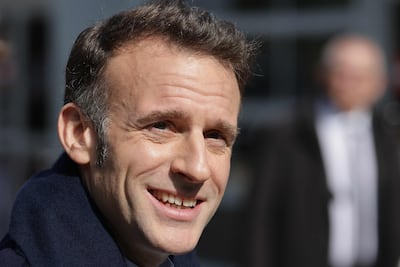 French President Emmanuel Macron is putting his political capital on the table to solve the Lebanese-Israeli conflict. AFP