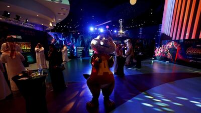 FILE PHOTO: Saudi people are seen at Riyadh Park mall during the opening of a cinema, in Riyadh, Saudi Arabia. Reuters