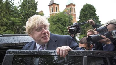 Boris Johnson was reported to have consulted a think-tank with links to Russia before writing an ultimatum on Brexit to Theresa May. Jack Taylor/ Getty Images