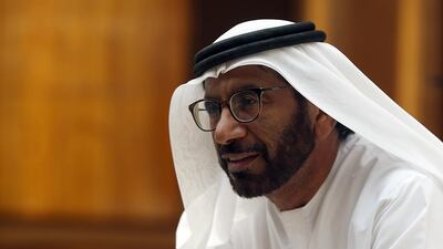 Khalifa Al Romaithi, Chairman UAE Space Agency. Satish Kumar / The National