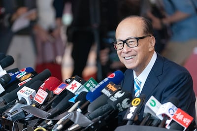 Li Ka-shing, former chairman and senior adviser of CK Hutchison Holdings and CK Asset Holdings, announced his retirement plans in March. Anthony Kwan / Bloomberg