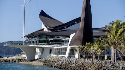The Hamilton Island Yacht Club on Hamilton Island in Australia. Onne van der Wal / Corbis