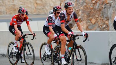 Davide Formolo has been part of the UAE Team emirates teams that won the 2020 Tour de France and 2021 UAE Tour. Courtesy UAE Team Emirates