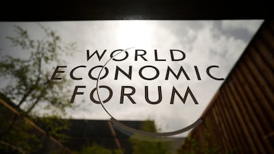 The annual WEF meeting began on Sunday and will end on Thursday. AP
