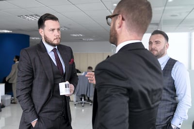 Mr Allsopp says becoming a father for the first time will not change his personal financial outlook. Reem Mohammed / The National