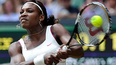 Serena Williams won her fourth Wimbledon title in 67 minutes.