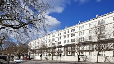 Five & Six Connaught Place, a pair of Graded II-listed former Georgian Townhouses in Hyde Park, have been converted into seven ultra-prime apartments containing two, three and four bedrooms, as well as some duplexes. Courtesy Redrow Homes