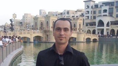 British-Australian dual national Scott Richards, who wanted to raise money for Afghans who fled their country’s long war, was detained by Dubai Police, his supporters say. (Detained in Dubai photo via AP)