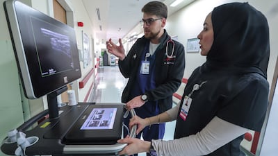 Demand for healthcare services in the UAE is growing, as the population increases. Victor Besa / The National