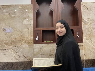 Hadeer Hegazy looks forward to spending time with her family this Ramadan. Rana Afifi/ The National