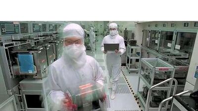 A TSMC facility in Taiwan. The chairman Morris Chang has become a billionaire thanks to Apple. Reuters / Tyrone Su