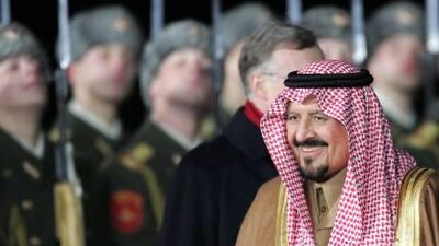 Saudi Arabia's Crown Prince Sultan bin Abdulaziz Al Saud, shown here in 2007 inspecting a Moscow honour guard, has died.