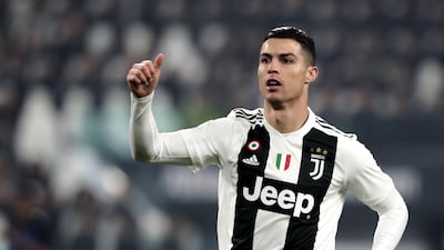 Cristiano Ronaldo is thriving in Serie A since swapping Real Madrid for Juventus. AFP