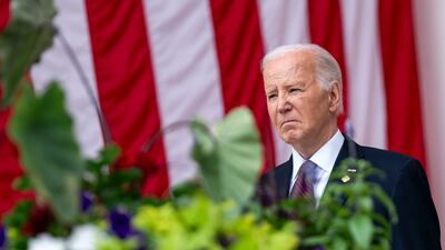 US President Joe Biden has cast himself as preventing the Democratic Party from falling into the grip of the far left. EPA
