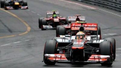 Lewis Hamilton was not happy with fifth place in Monaco.