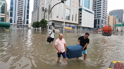 Sharjah was subject to some of the most severe flooding following heavy rain on Thursday and Friday. All photos: Chris Whiteoak / The National