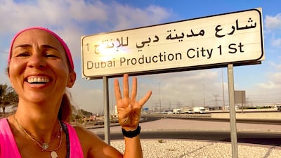Yasmine Salaam has run on nearly every road in Dubai. All photos: Yasmine Salaam