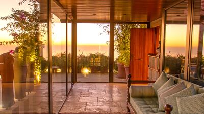 The Pasha suite overlooks the pool terrace
