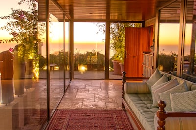 The Pasha suite overlooks the pool terrace. Photo: Indira Guest House