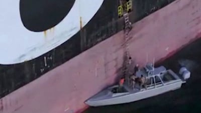 In another dent to confidence for mariners, Iranian marines stormed a Swiss-managed ship in the Strait of Hormuz this week. AFP