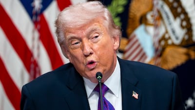 President Donald Trump has said most of the people his administration considered as potential successors in Iran have been killed during strikes. EPA