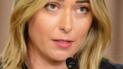 Russian tennis player Maria Sharapova tested positive for Meldonium at the Australian Open. Mike Nelson / EPA