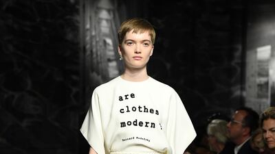 Christian Dior Fall-Winter 2019/2020 Haute Couture collection. AFP